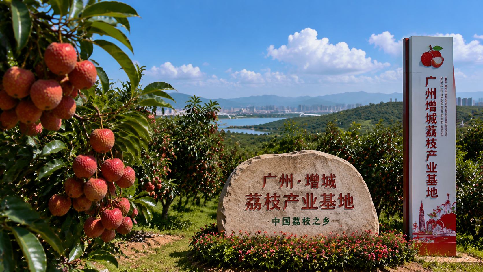 广州增城荔枝产业基地